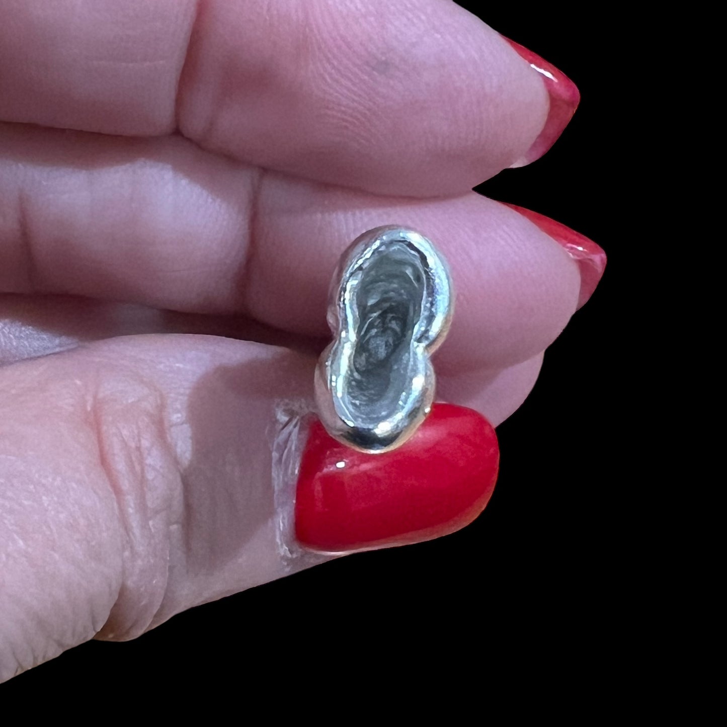 Rattle Snake Rattle cast in Sterling Silver