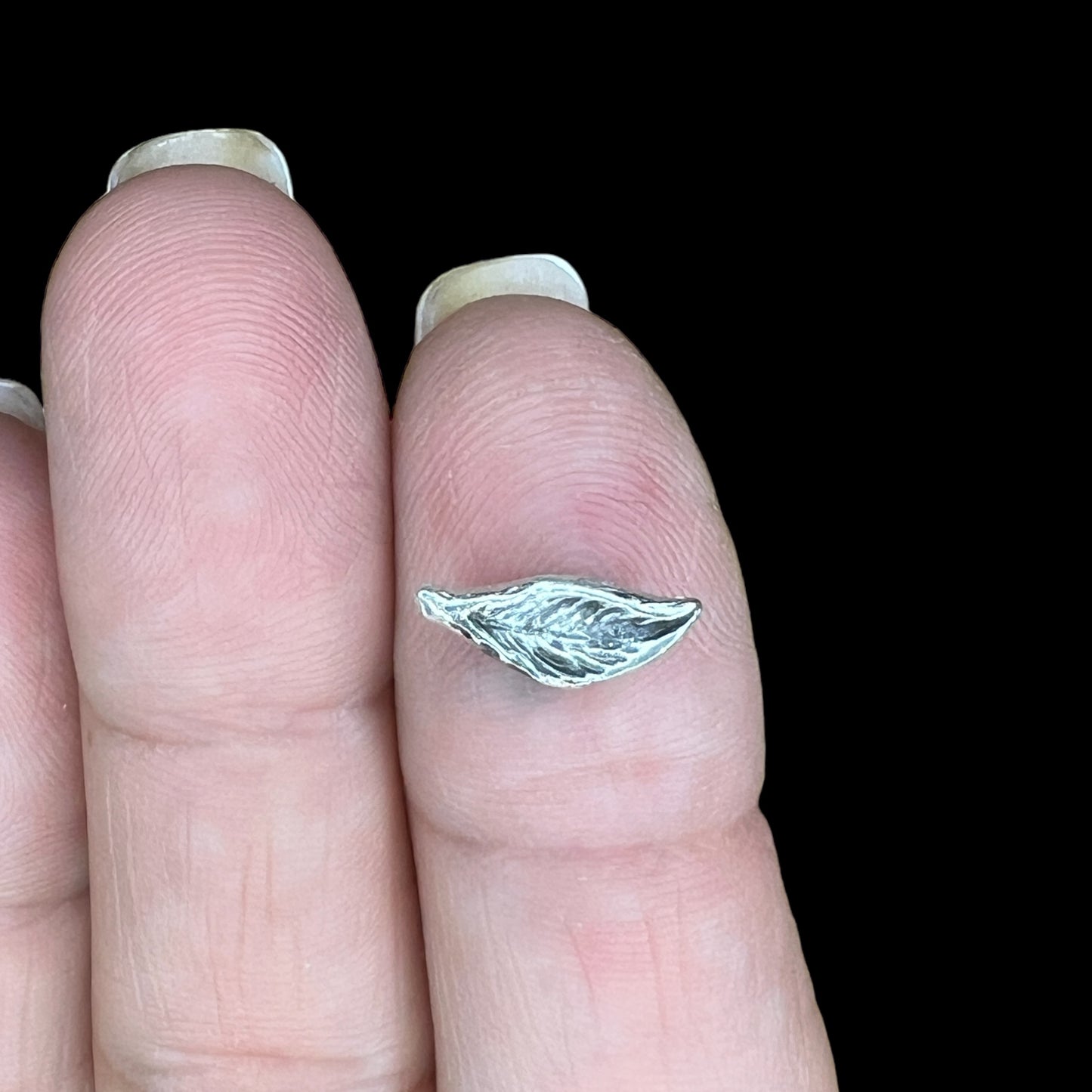 Leaf with dimension for jewelry design