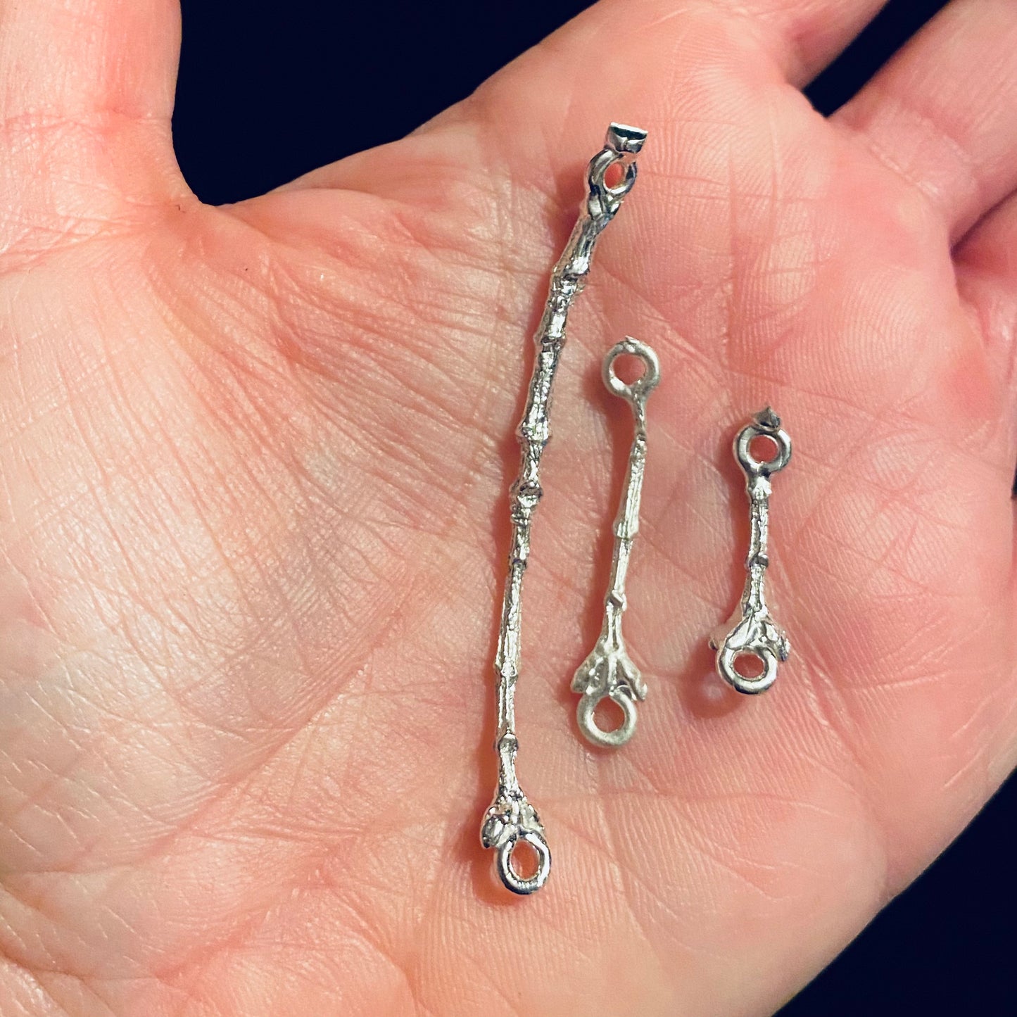 Twig Link Castings for Jewelry Design