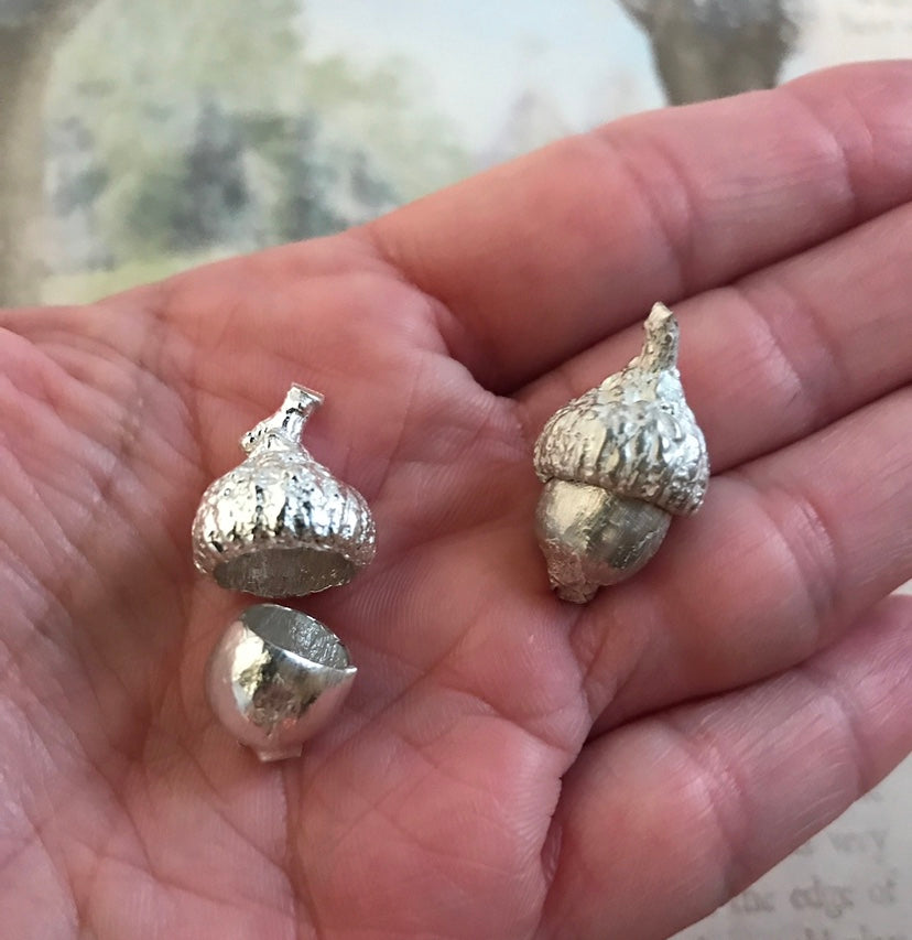 Cast Acorn top and bottom