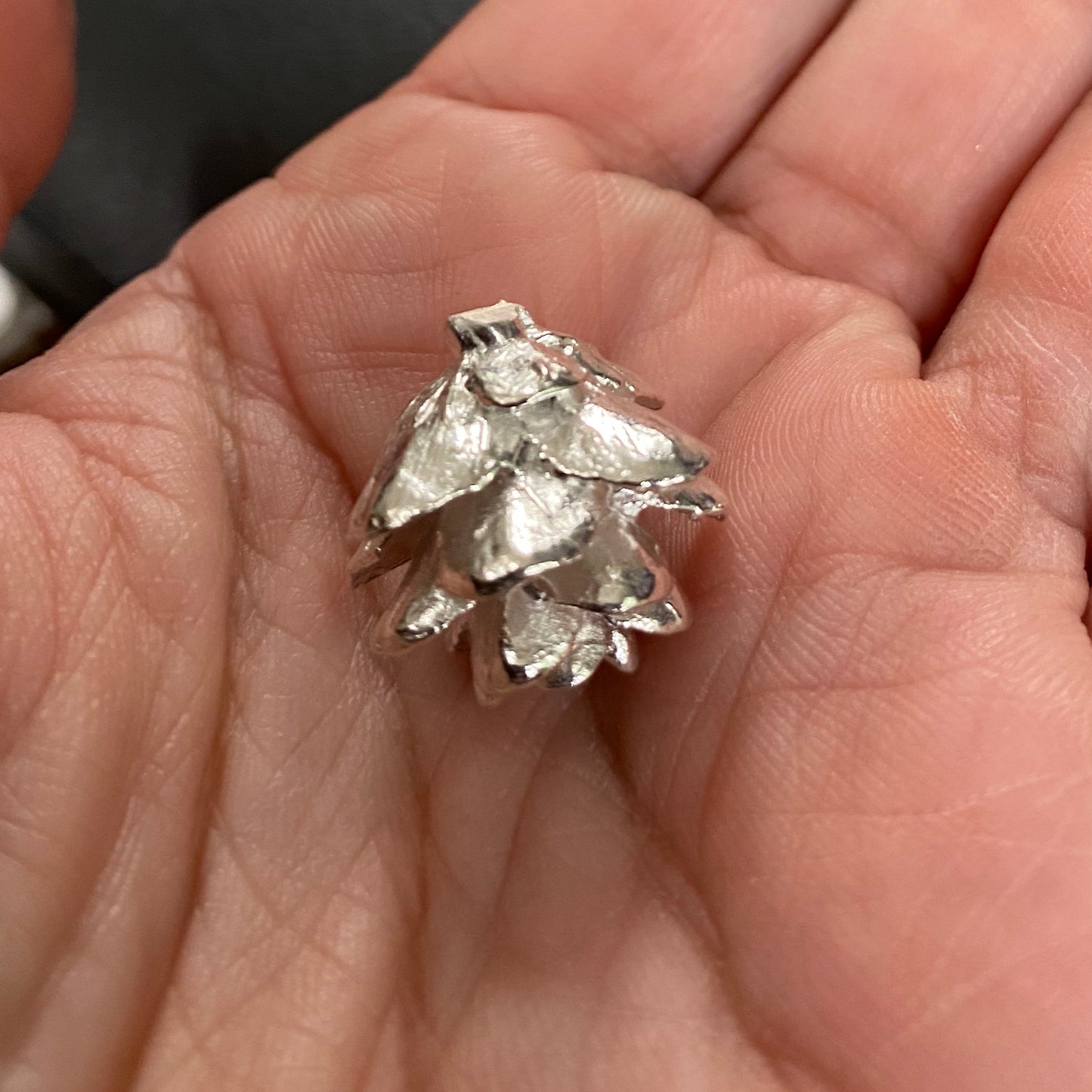 Cast Pinecone for Jewelry Design - Clearance