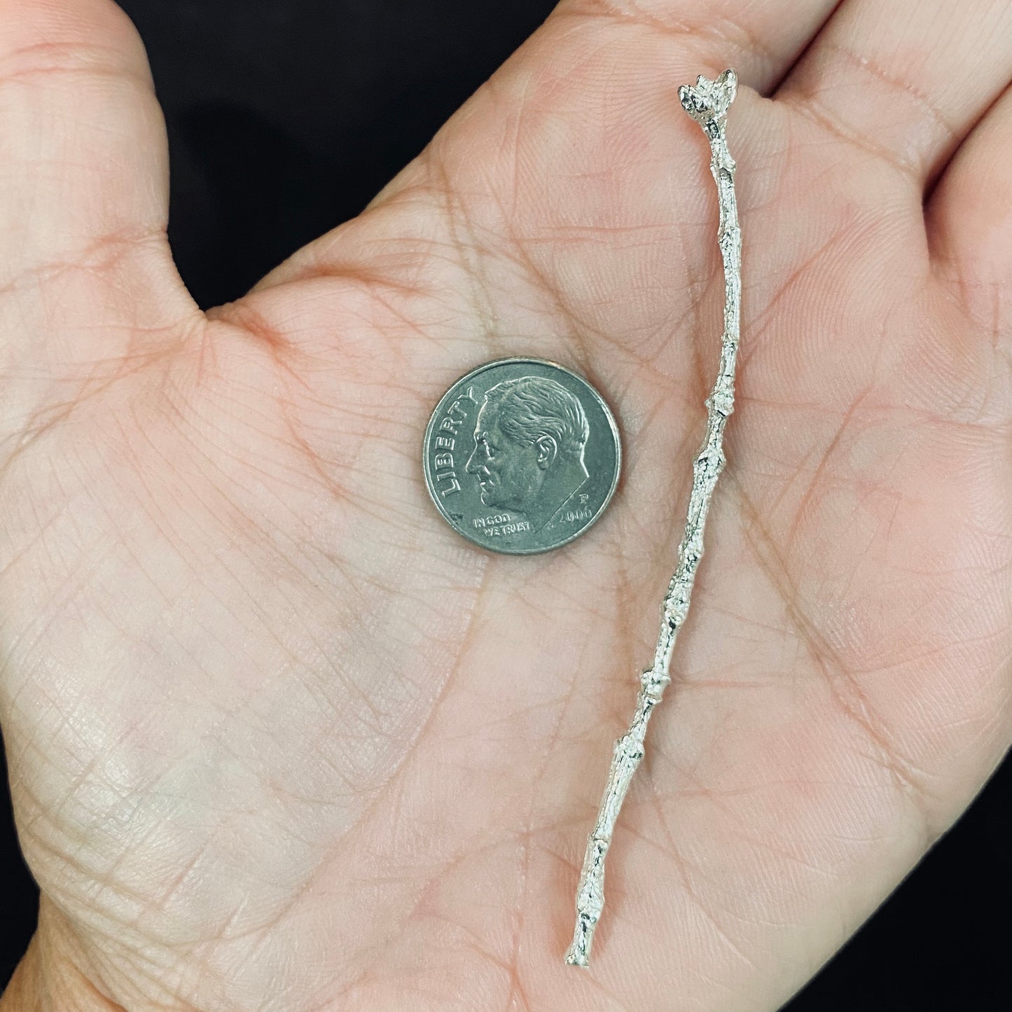 Cast Twig, 3" for Jewelry Design