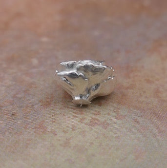 Cast Succulent Frilly Flower for Jewelry Design
