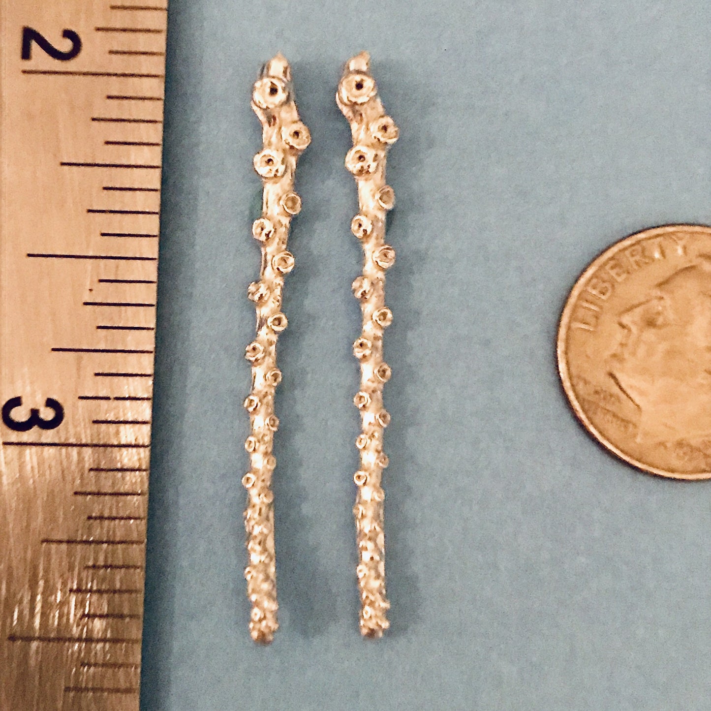 Cast thin Octopus Tentacle Casting for Jewelry Design