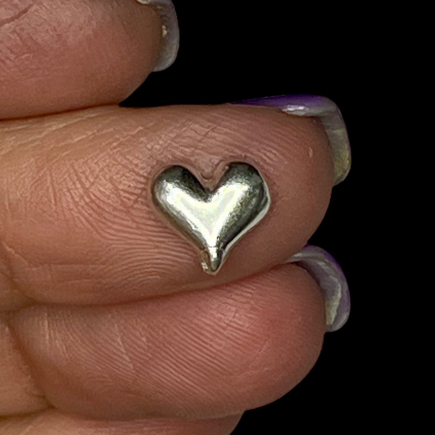 Hearts in Solid Sterling Silver Jewelry Findings