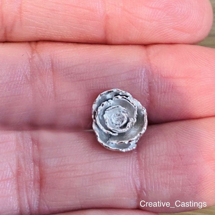 Cast Succulent Bloom for Jewelry Design