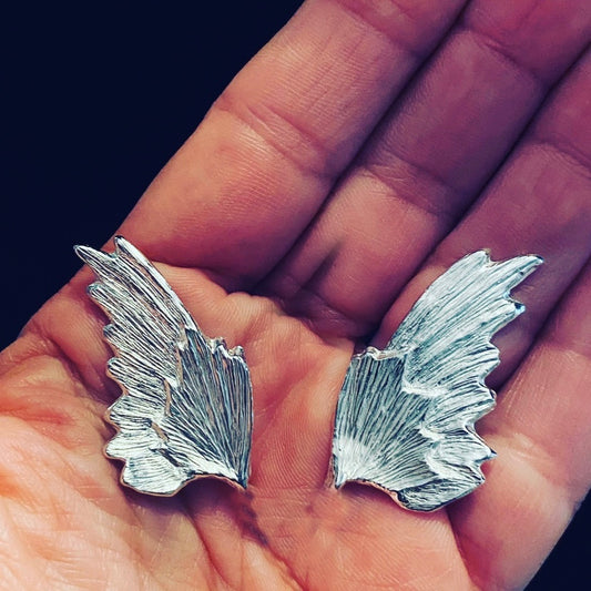 Flying Free Wings - hand carved