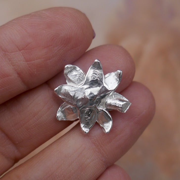 Flower Hand Carved Casting for Jewelers