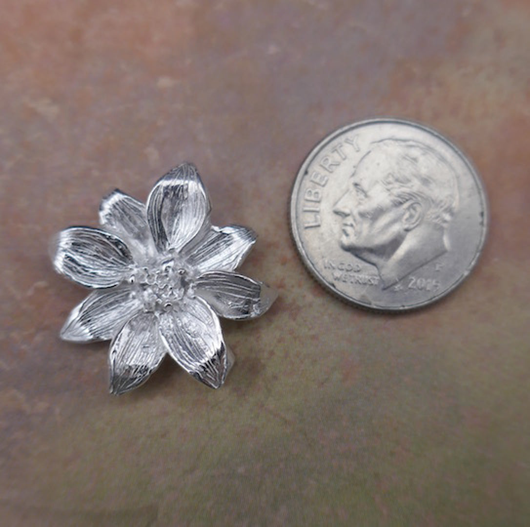 Flower Hand Carved Casting for Jewelers