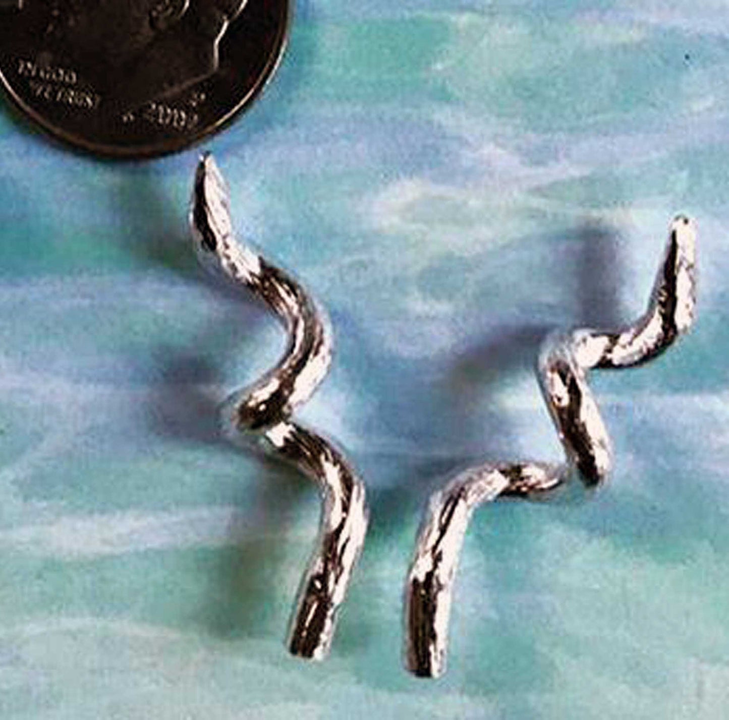 Cast Spiral Horns for Jewelry Design