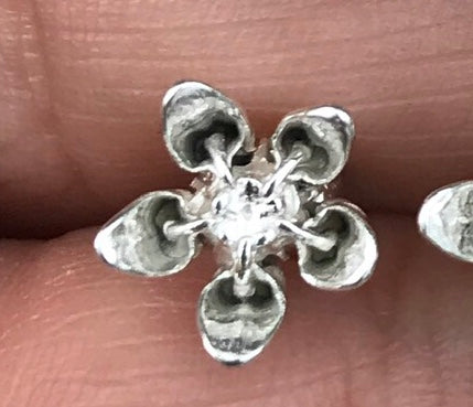 Cast Organic Flower for Jewelry Design