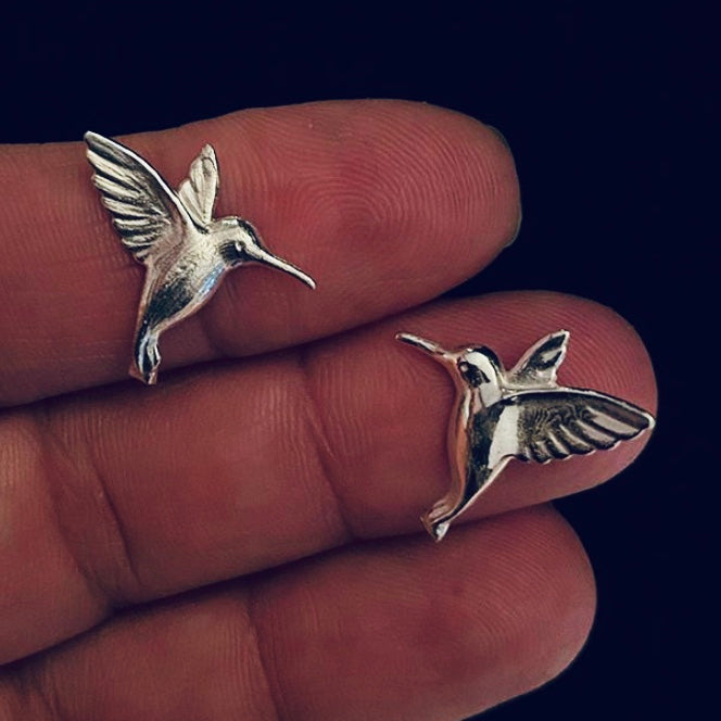 Cast Humming Bird - Right and Left Mates - for Jewelry Design