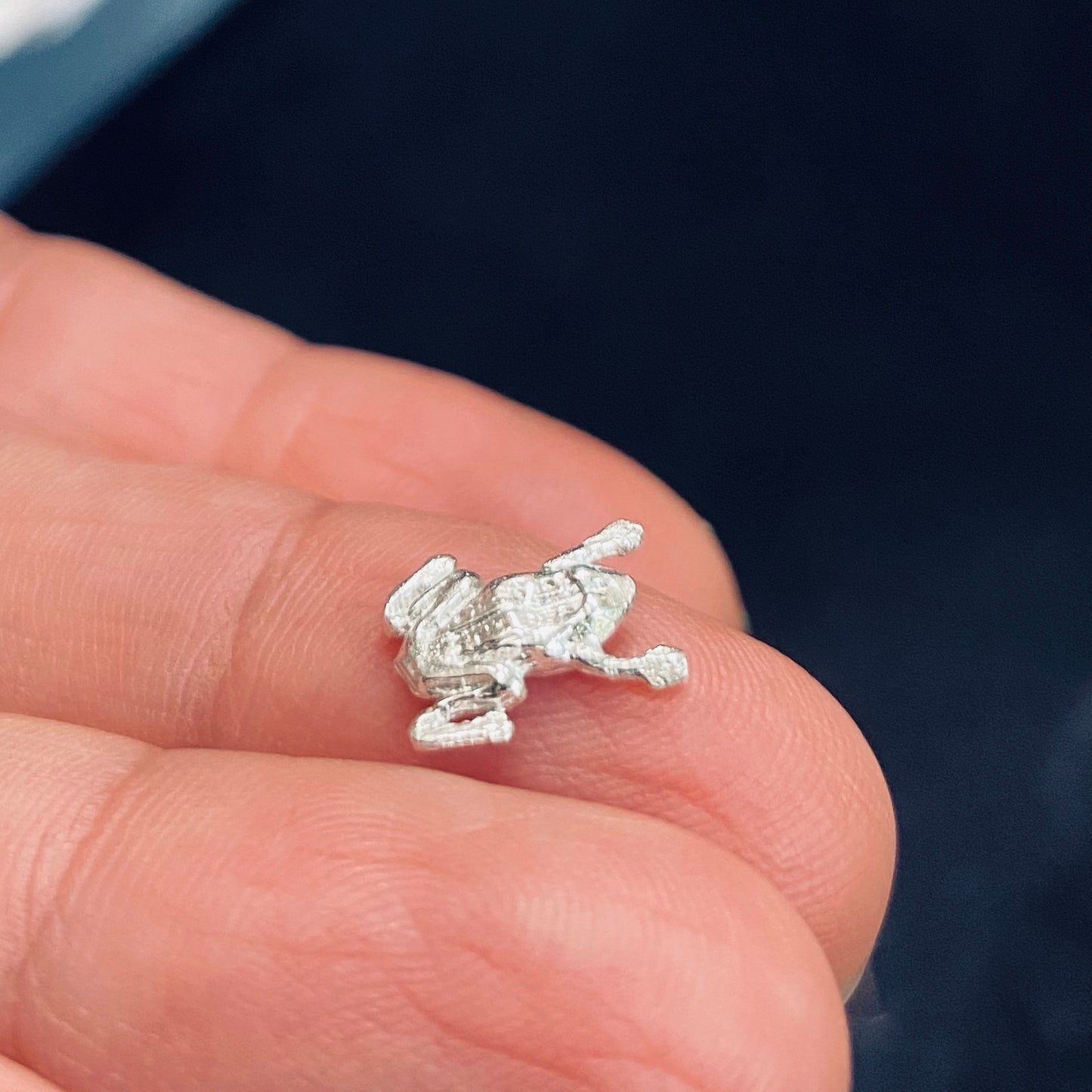 Cast tiny Frog for Jewelry Design