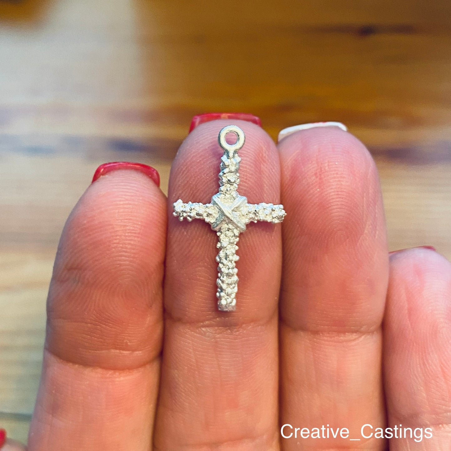 Cast hand crafted Cross