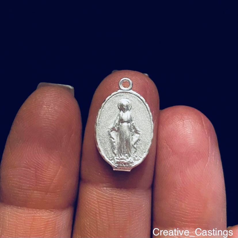 Miraculous Medal Casting for Jewelry Design
