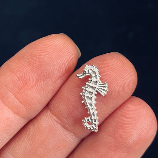 Cast carved Sea Horse for Jewelry Design