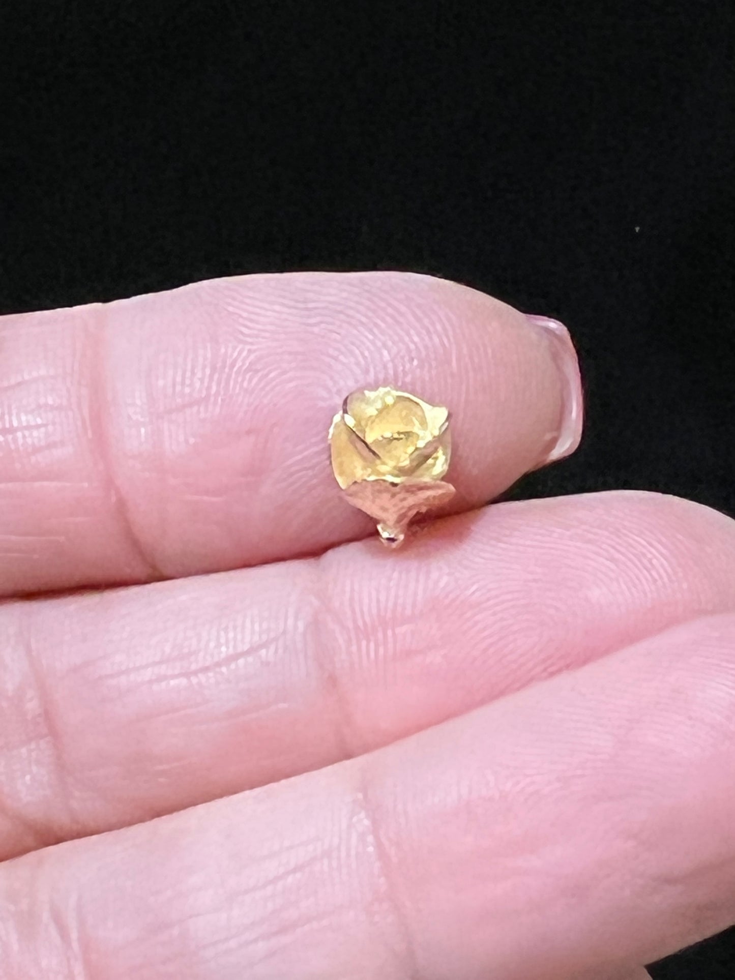 14K Yellow Gold Succulent Flowers