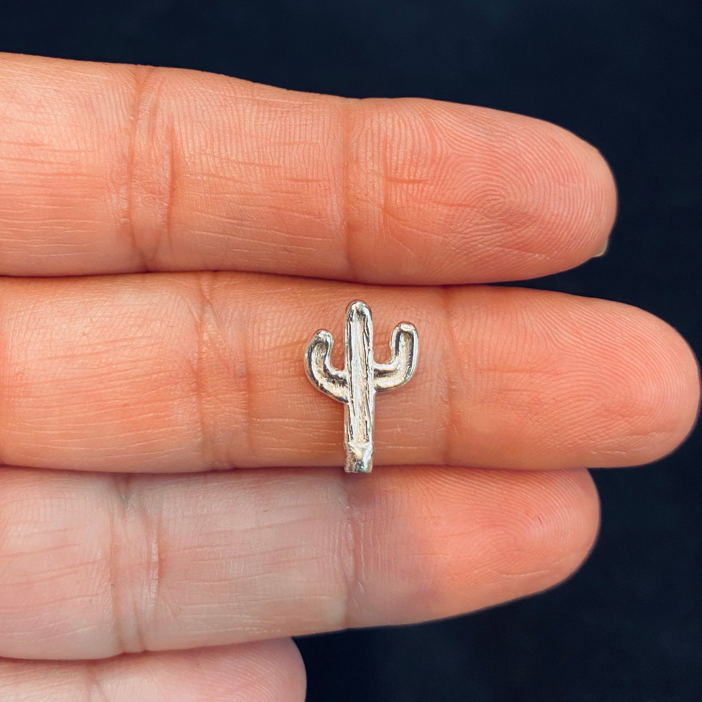 Cast Cactus - 3 Sizes - for Jewelry Design