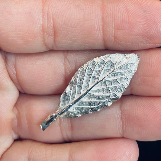 Cast Leaf for Jewelry Design