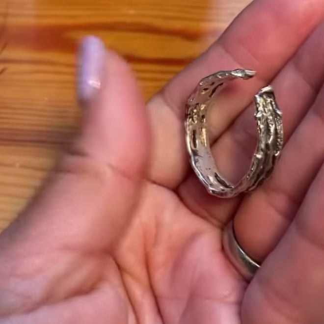 Triple Twig Ring Shank for Jewelry Design