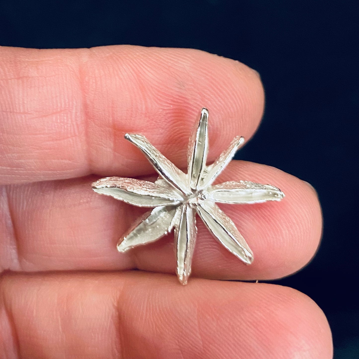Cast Anise Star for Jewelry Design