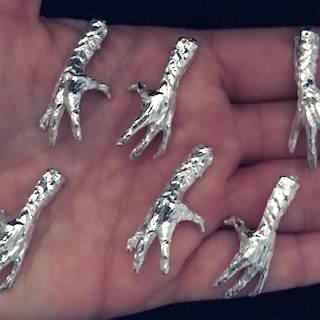 Cast Monster Hand- Castings for Jewelry Design - Clearance