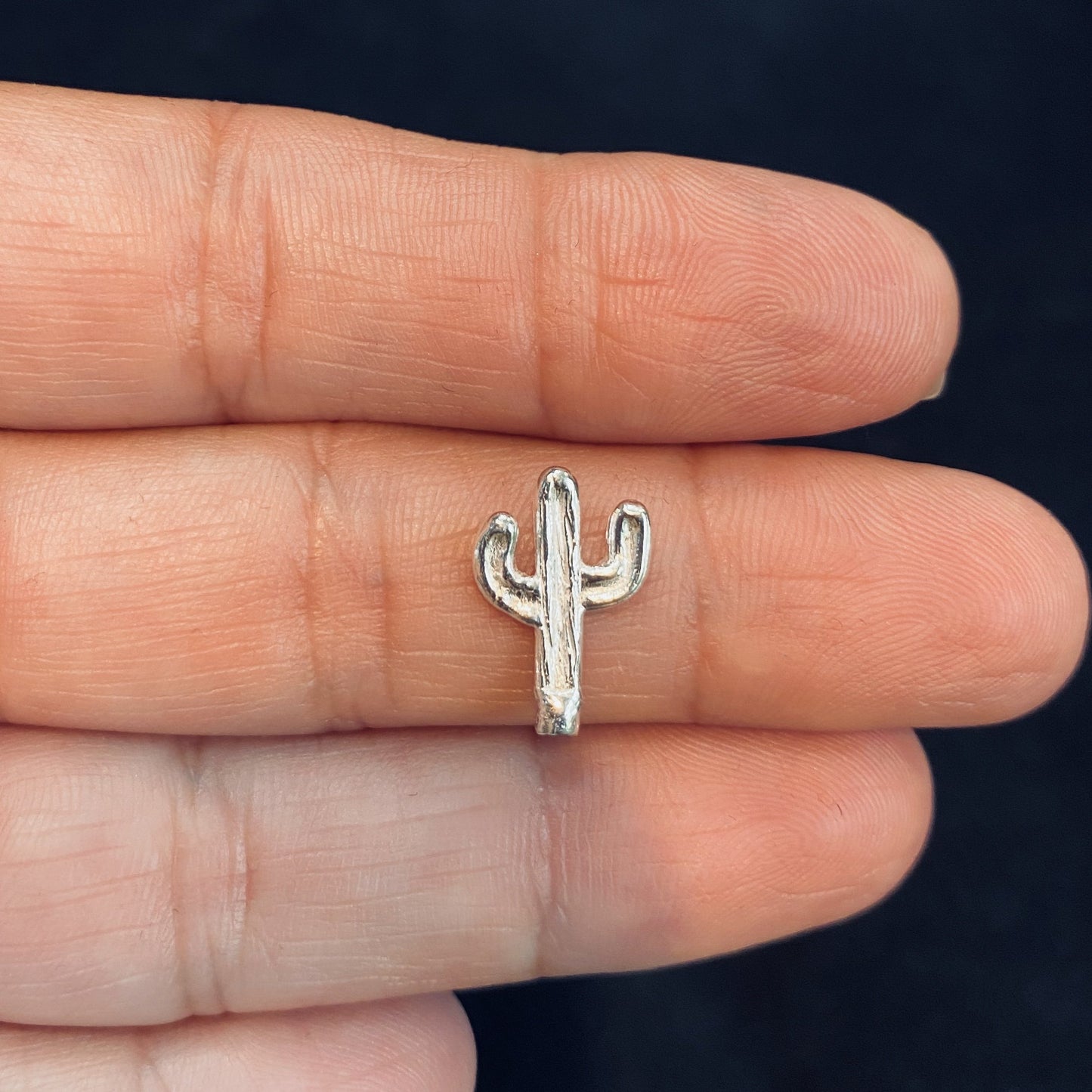 Cast Cactus - 3 Sizes - for Jewelry Design