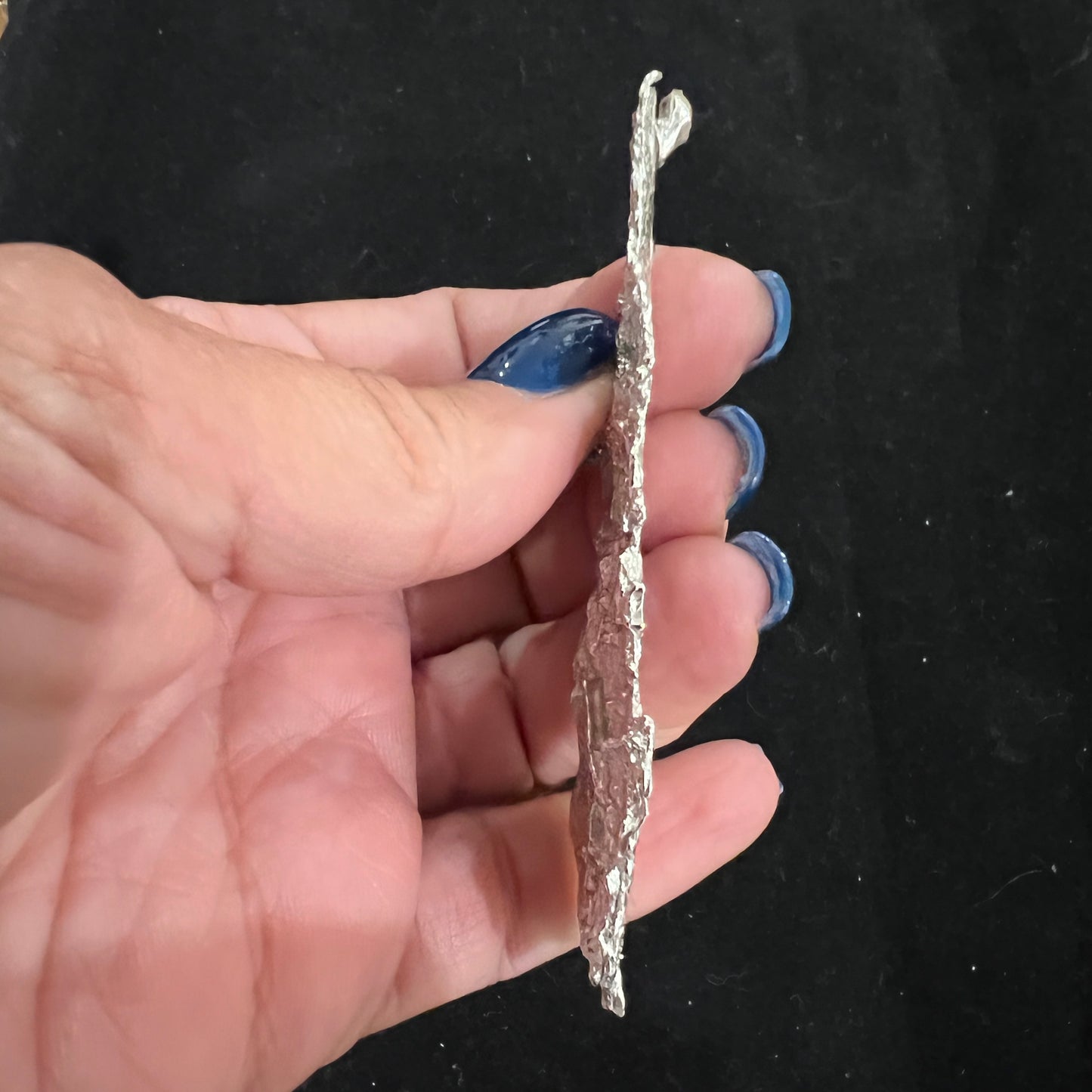 Tree Bark cast in Sterling Silver for Jewelry Design
